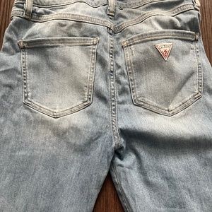 Guess High Rise Jeans Light Wash 27